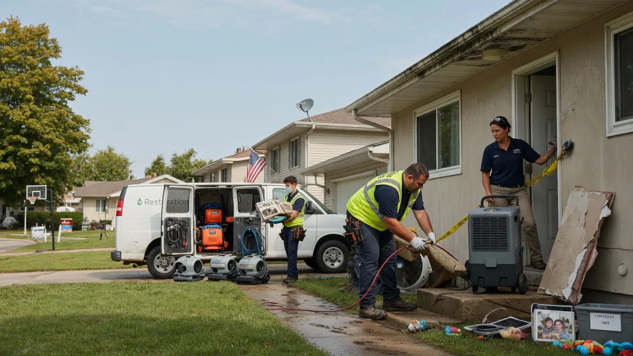 Water Damage Restoration in Greenacres, WA near me